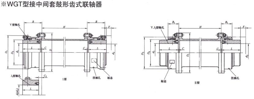 WGT型接中间套鼓形齿式羞羞视频在线观看入口